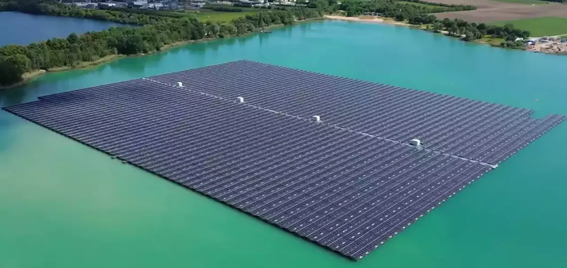 Q ENERGY launches Europe's largest floating solar plant