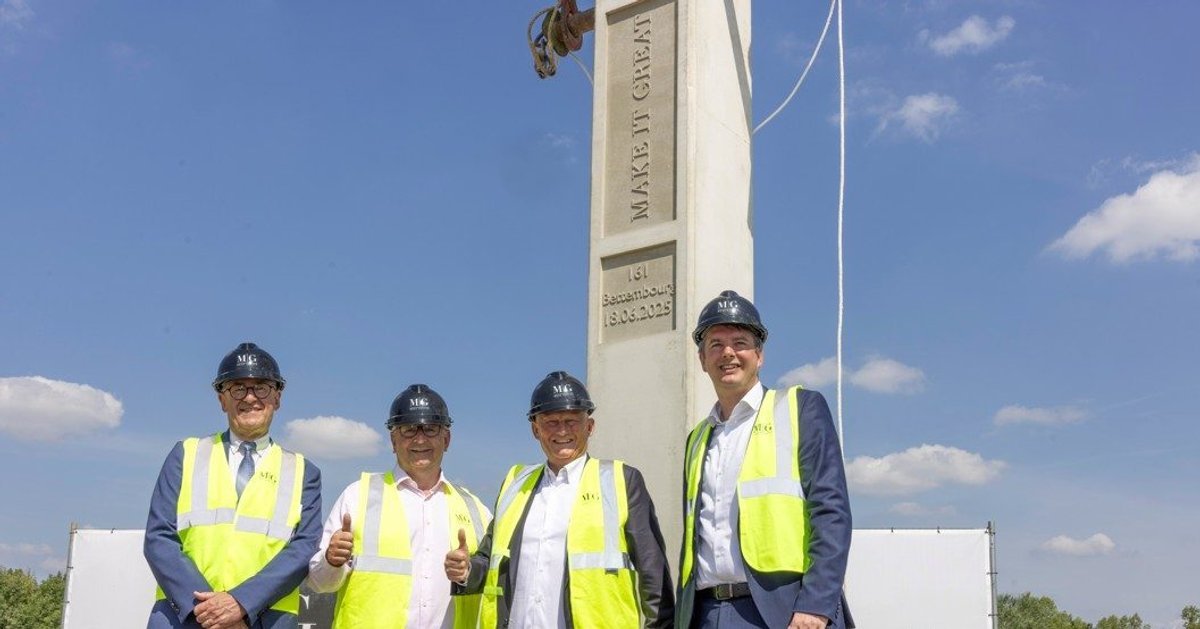 Vodafone begins building 36,000m² green logistics hub in Luxembourg