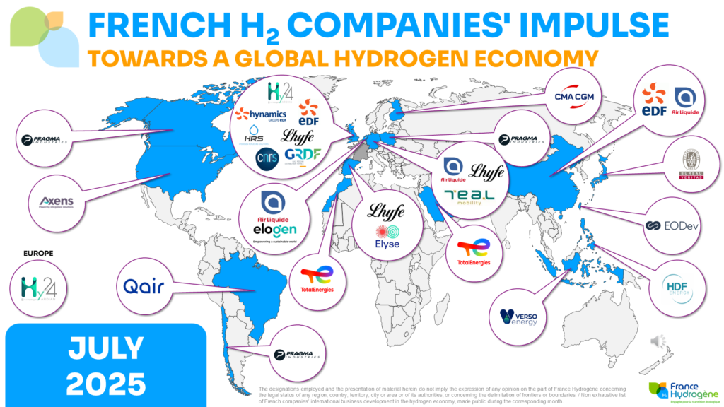 French Hydrogen Firms Expand Global Reach with New Deals